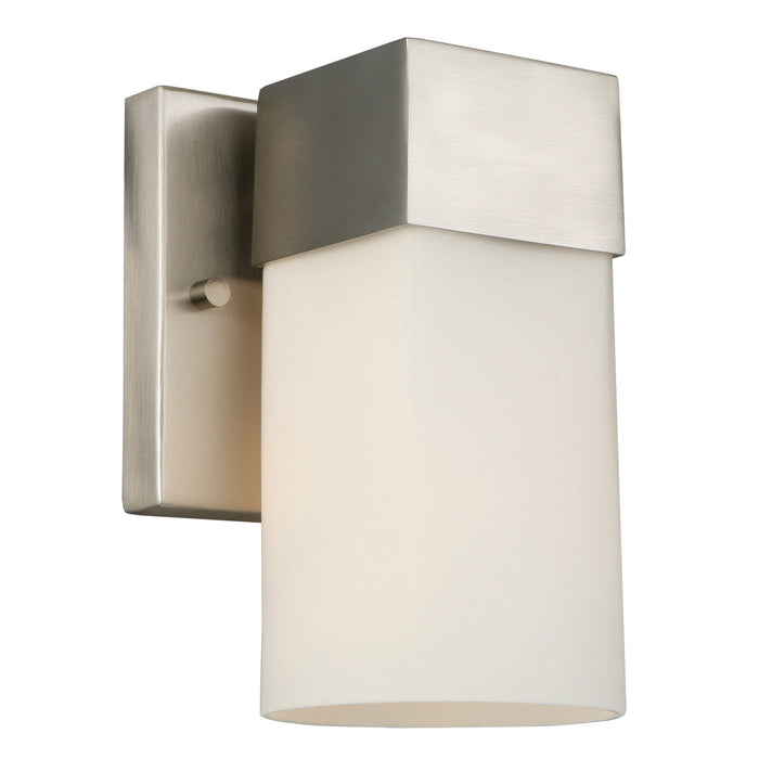 Eglo USA 202859A One Light Wall Sconce, Brushed Nickel