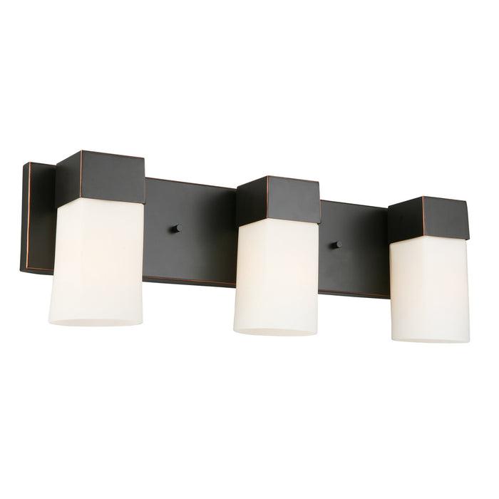 Eglo USA 202863A Three Light Bath/Vanity, Oil Rubbed Bronze