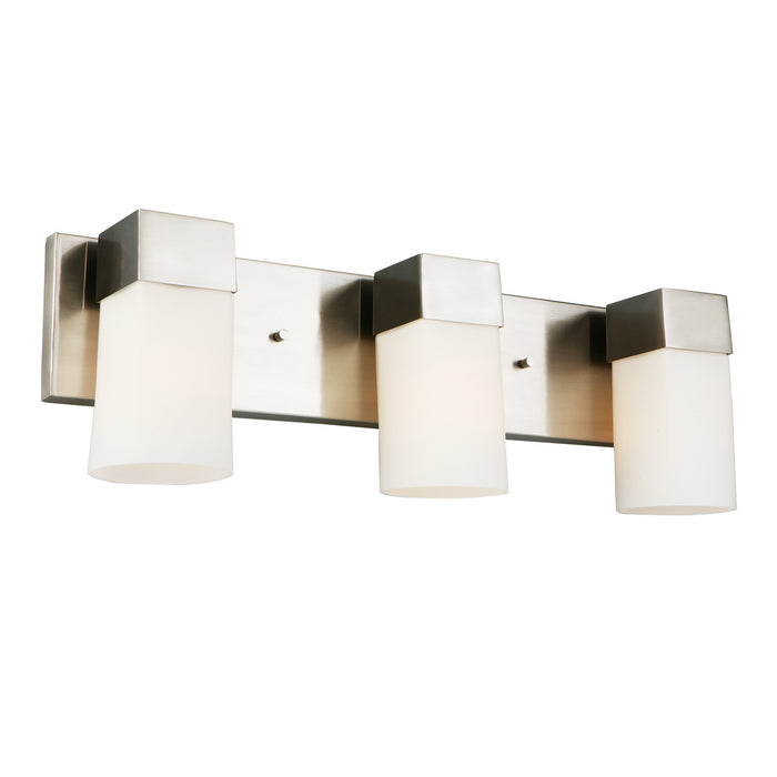Eglo USA 202864A Three Light Bath/Vanity, Brushed Nickel