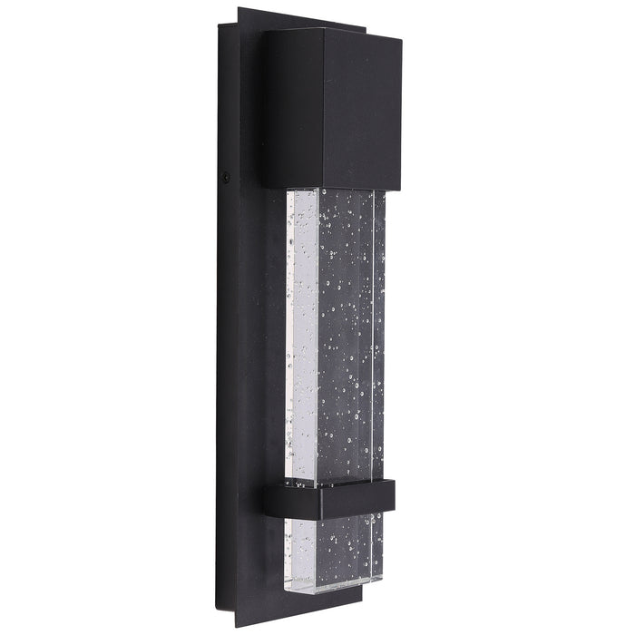 Eglo USA 202955A LED Outdoor Wall Mount, Matte Black