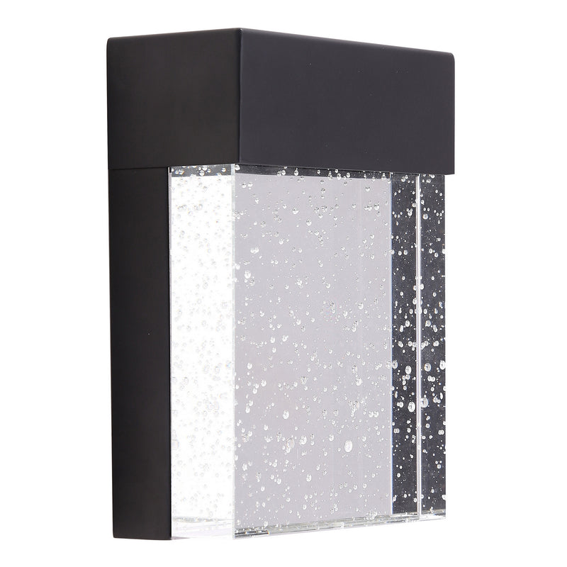 Eglo USA 202958A LED Outdoor Wall Mount, Matte Black
