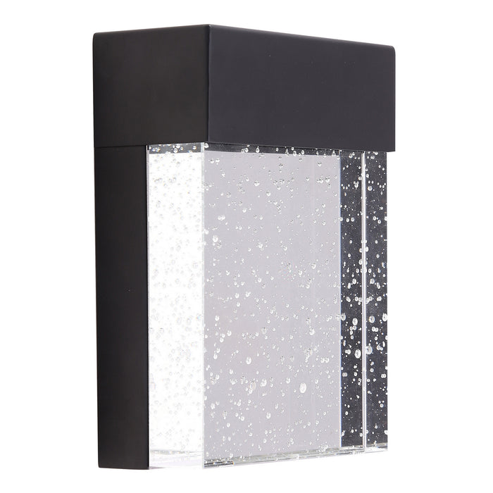Eglo USA 202958A LED Outdoor Wall Mount, Matte Black