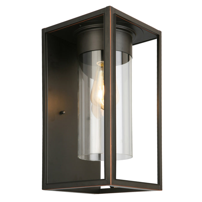 Eglo USA 203032A One Light Outdoor Wall Mount, Oil Rubbed Bronze
