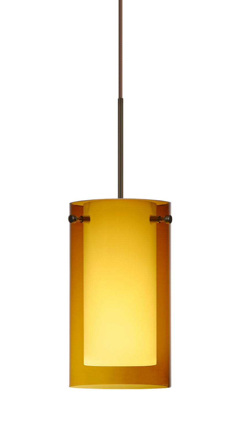 Besa X-G44007-LED-BR Pendant, Bronze