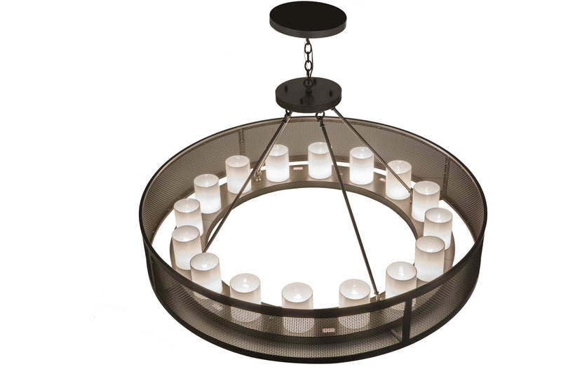 Meyda Tiffany 165765 16 Light Chandelier, Timeless Bronze
