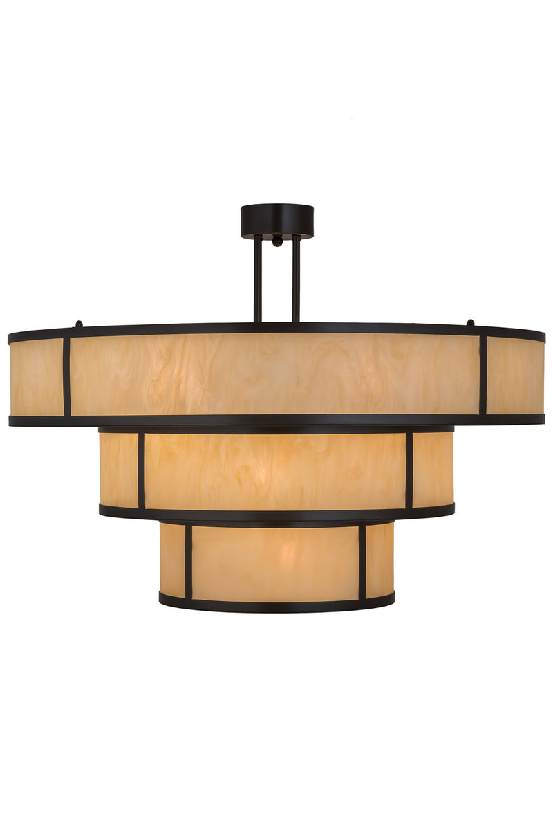 Meyda Tiffany 170882 Ten Light Pendant, Timeless Bronze