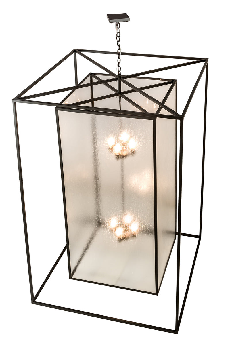 Meyda Tiffany 192632 Eight Light Pendant, Timeless Bronze