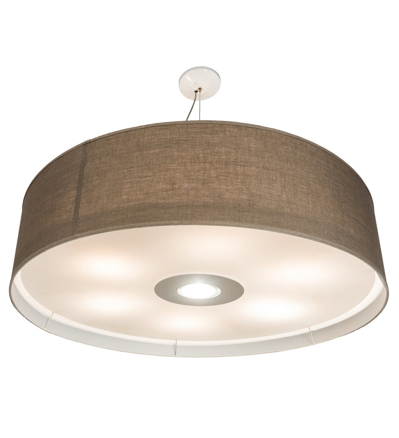 Meyda Tiffany 194176 Seven Light Pendant, White