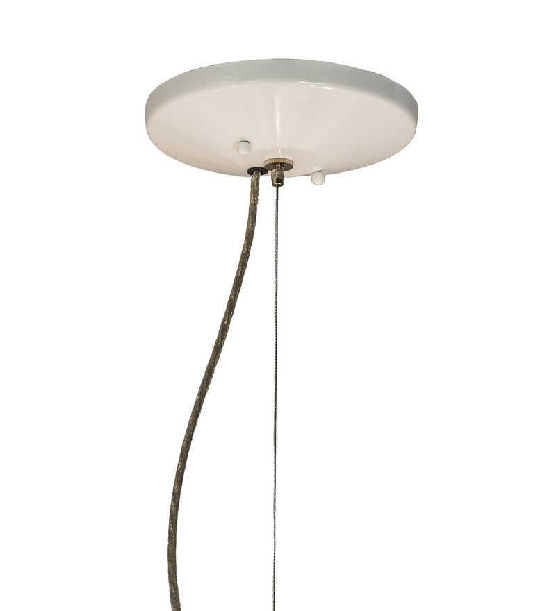 Meyda Tiffany 194176 Seven Light Pendant, White