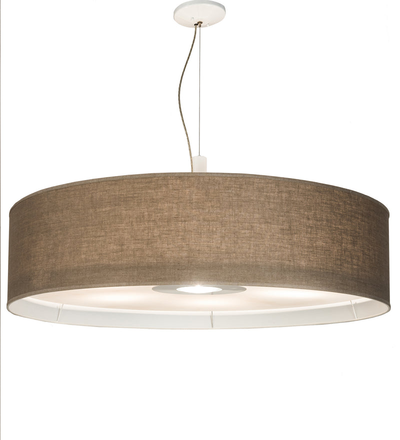 Meyda Tiffany 194176 Seven Light Pendant, White