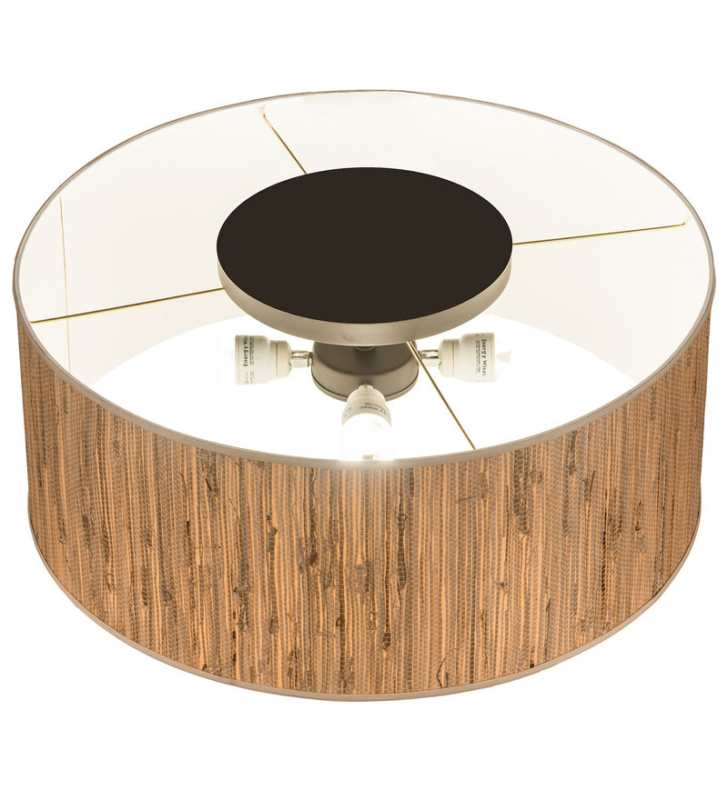 Meyda Tiffany 194465 Four Light Flushmount, Oil Rubbed Bronze