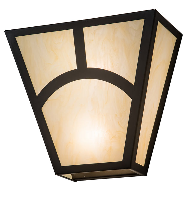 Meyda Tiffany 195572 Two Light Wall Sconce, Oil Rubbed Bronze