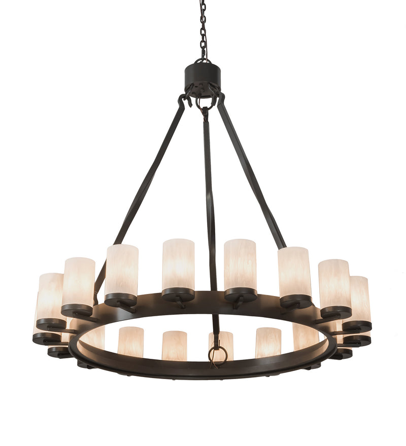 Meyda Tiffany 195604 18 Light Chandelier, Timeless Bronze