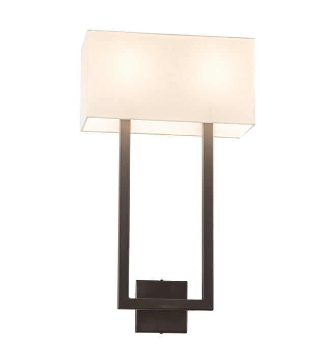 Meyda Tiffany 195759 Two Light Wall Sconce, Oil Rubbed Bronze