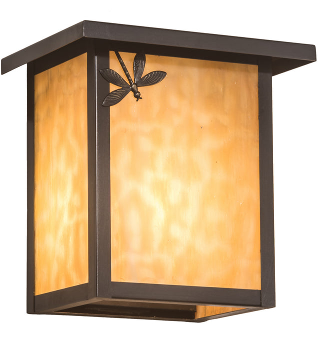 Meyda Tiffany 197061 One Light Wall Sconce, Craftsman Brown