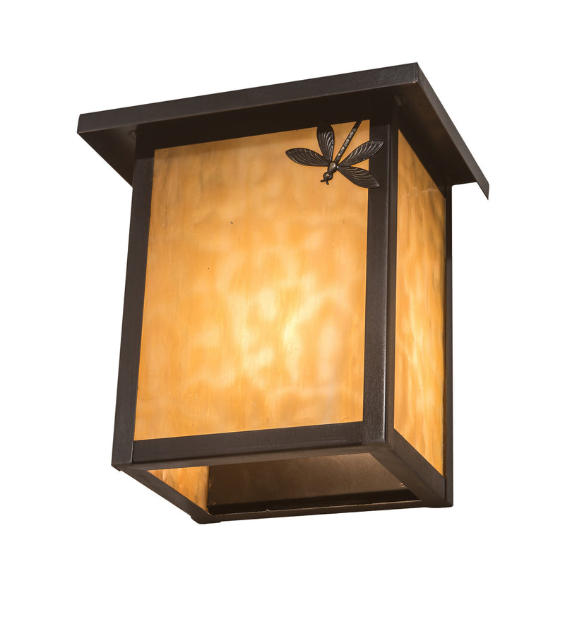 Meyda Tiffany 197063 One Light Wall Sconce, Craftsman Brown