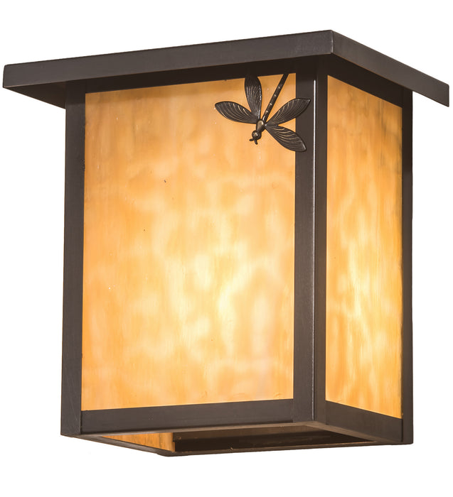 Meyda Tiffany 197063 One Light Wall Sconce, Craftsman Brown