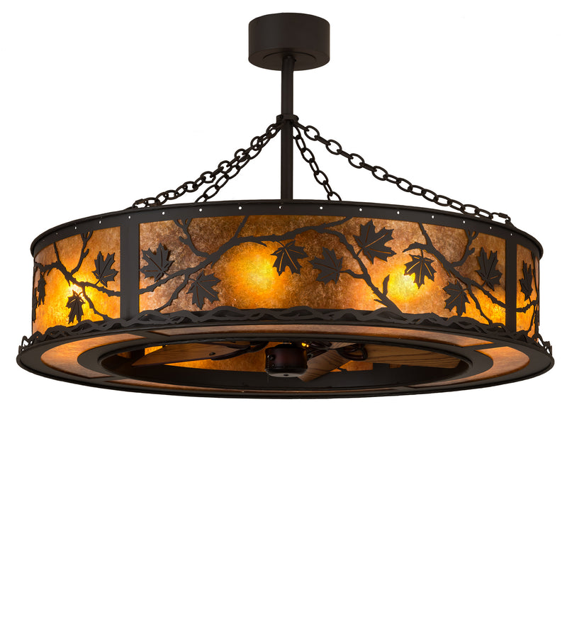 Meyda Tiffany 197076 Eight Light Chandel-Air, Oil Rubbed Bronze