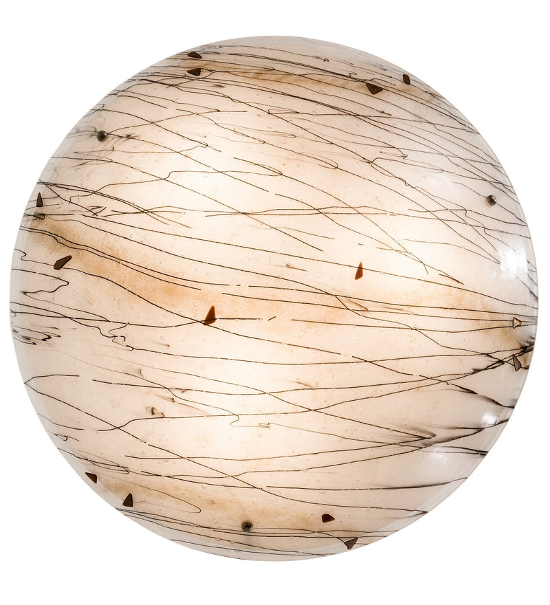 Meyda Tiffany 197337 Three Light Inverted Pendant, Nickel