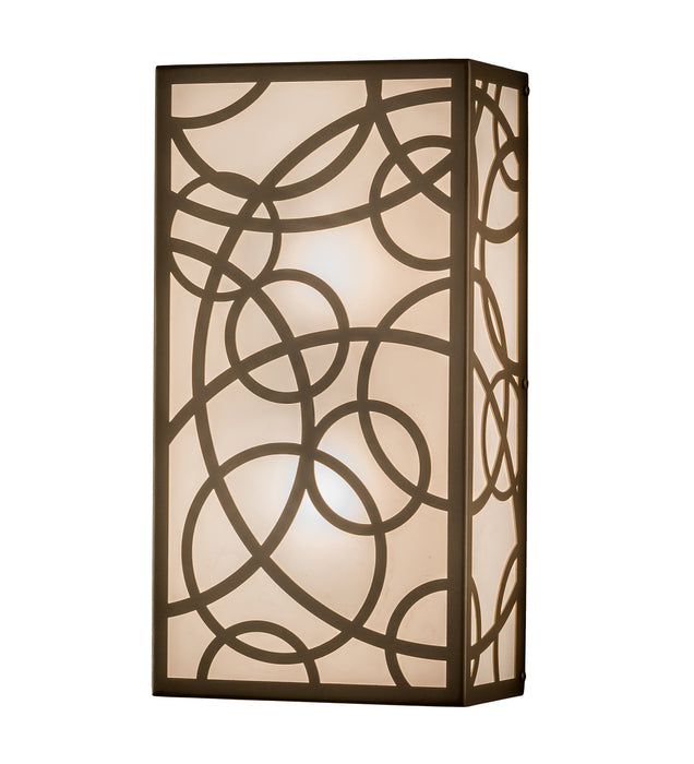 Meyda Tiffany 197402 LED Wall Sconce, Gold Metallic