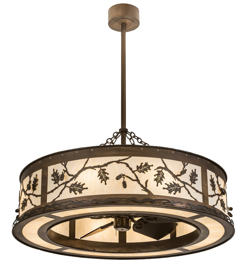 Meyda Tiffany 197416 12 Light Chandel-Air, Antique Copper