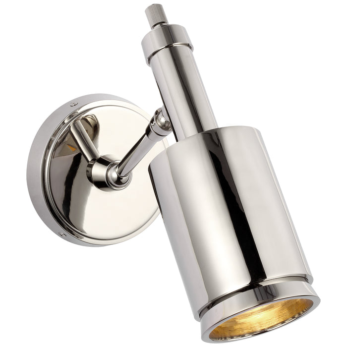 Visual Comfort Signature TOB 2097PN One Light Wall Sconce, Polished Nickel