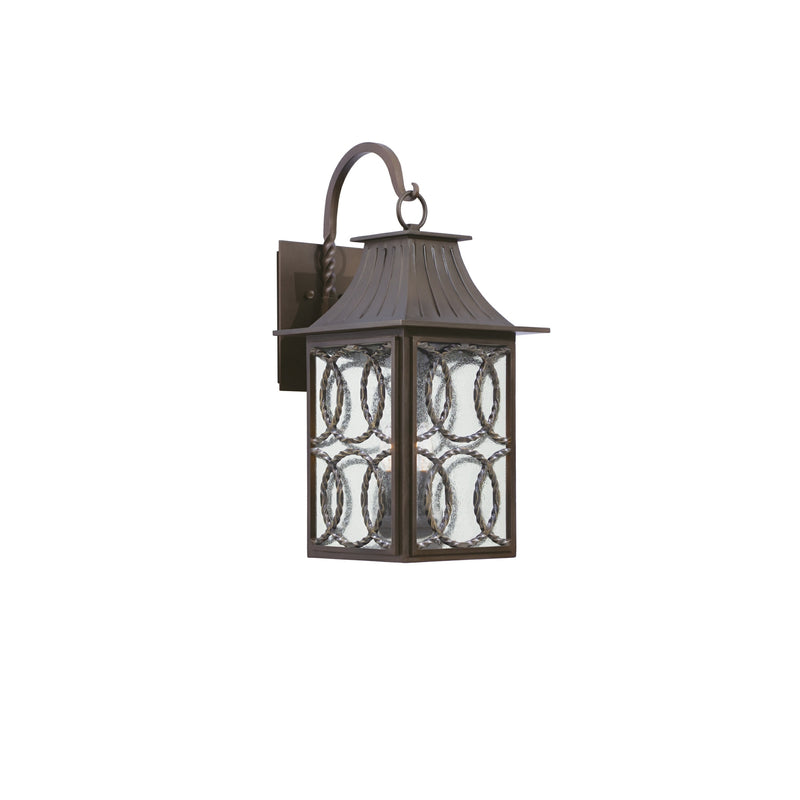Kalco 404222AGB Three Light Wall Bracket, Aged Bronze