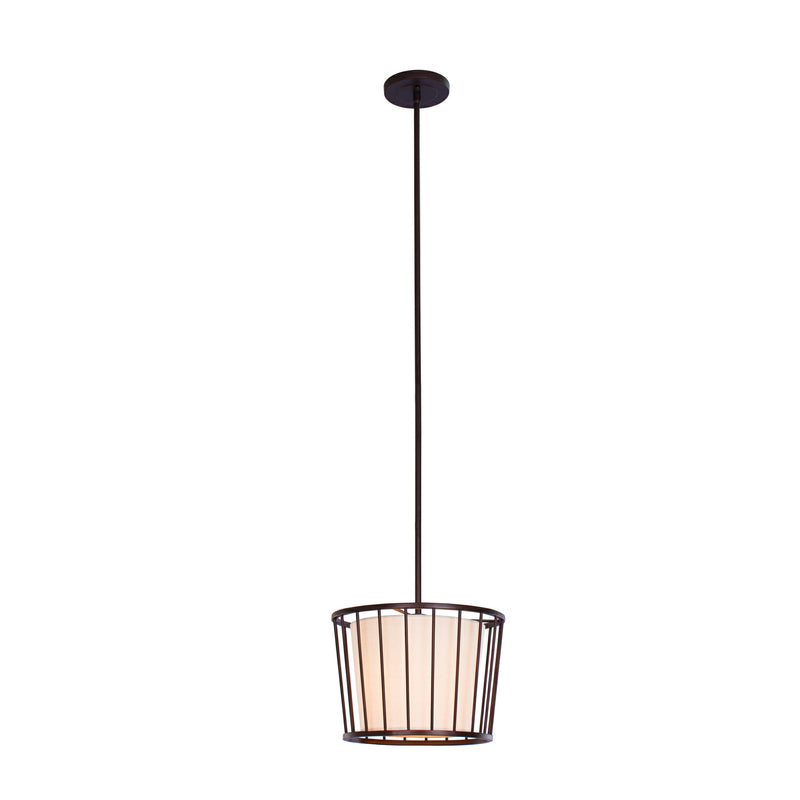 Kalco 507010BZ One Light Mini Pendant, Bronze