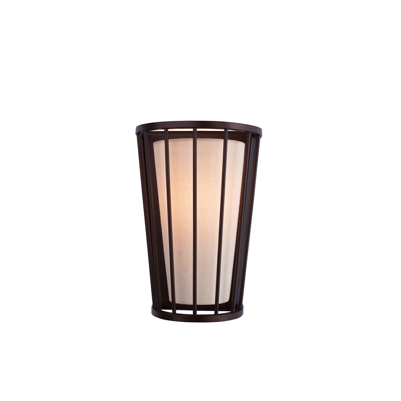 Kalco 507022BZ One Light Wall Sconce, Bronze