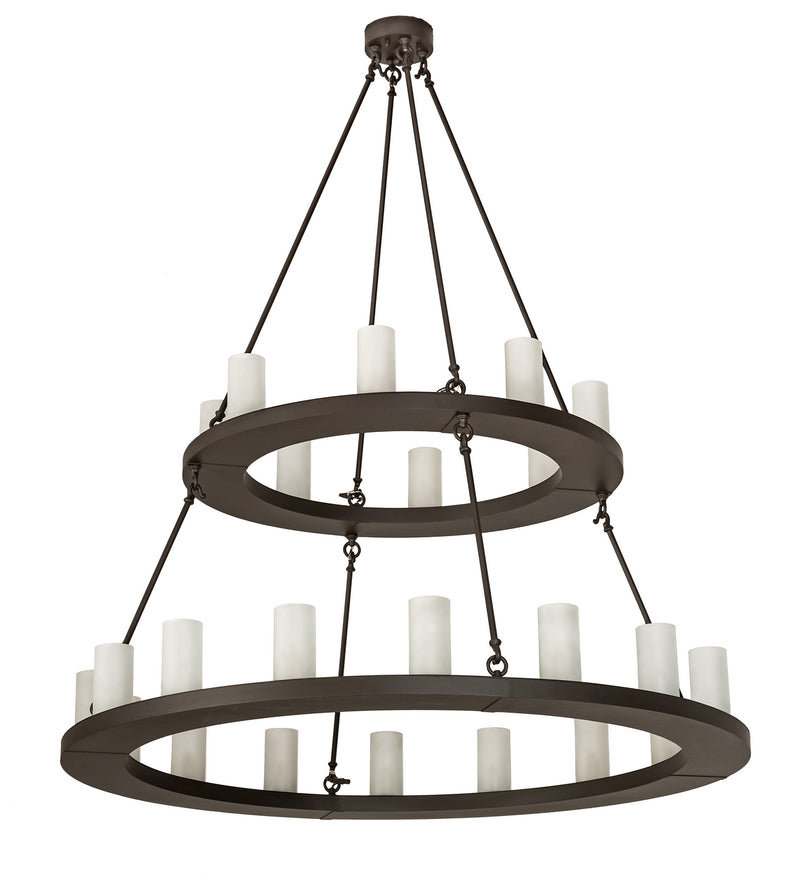 Meyda Tiffany 197483 24 Light Chandelier, Oil Rubbed Bronze