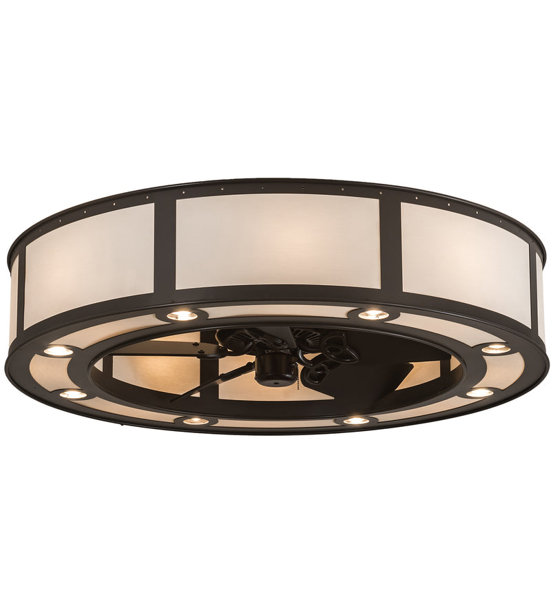 Meyda Tiffany 197676 16 Light Chandel-Air, Timeless Bronze