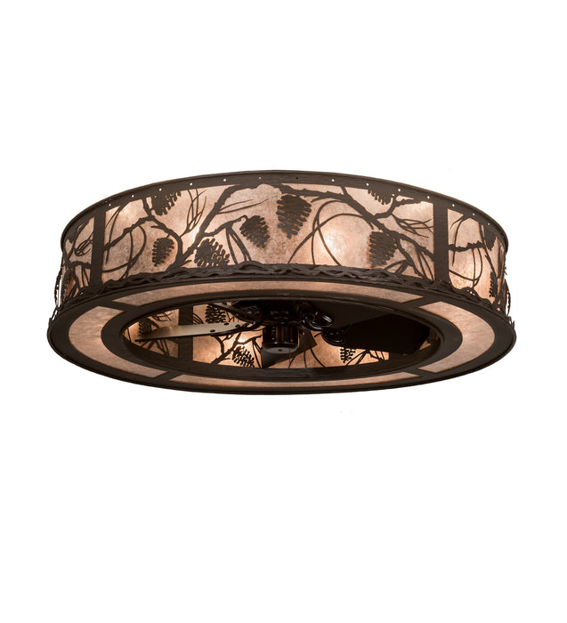 Meyda Tiffany 197743 Eight Light Chandel-Air, Oil Rubbed Bronze