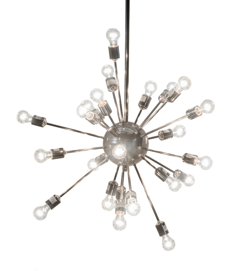 Meyda Tiffany 197826 24 Light Pendant, Polished Nickel