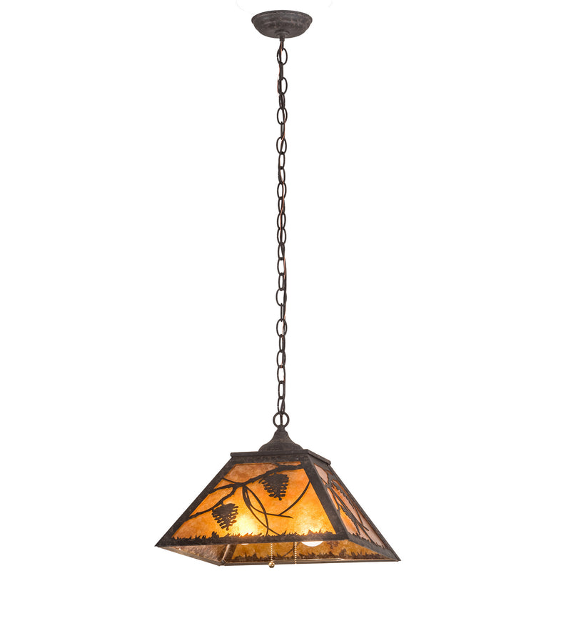 Meyda Tiffany 197901 Two Light Pendant, Coffee Bean