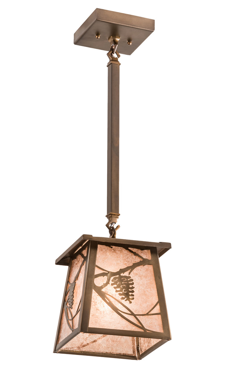 Meyda Tiffany 198260 One Light Pendant, Antique Copper