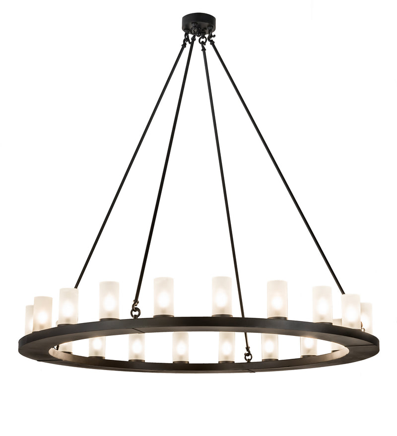 Meyda Tiffany 199415 20 Light Chandelier, Blackwash