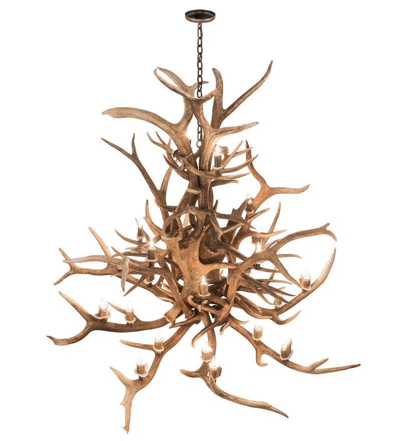 Meyda Tiffany 200433 24 Light Chandelier, Antique Copper