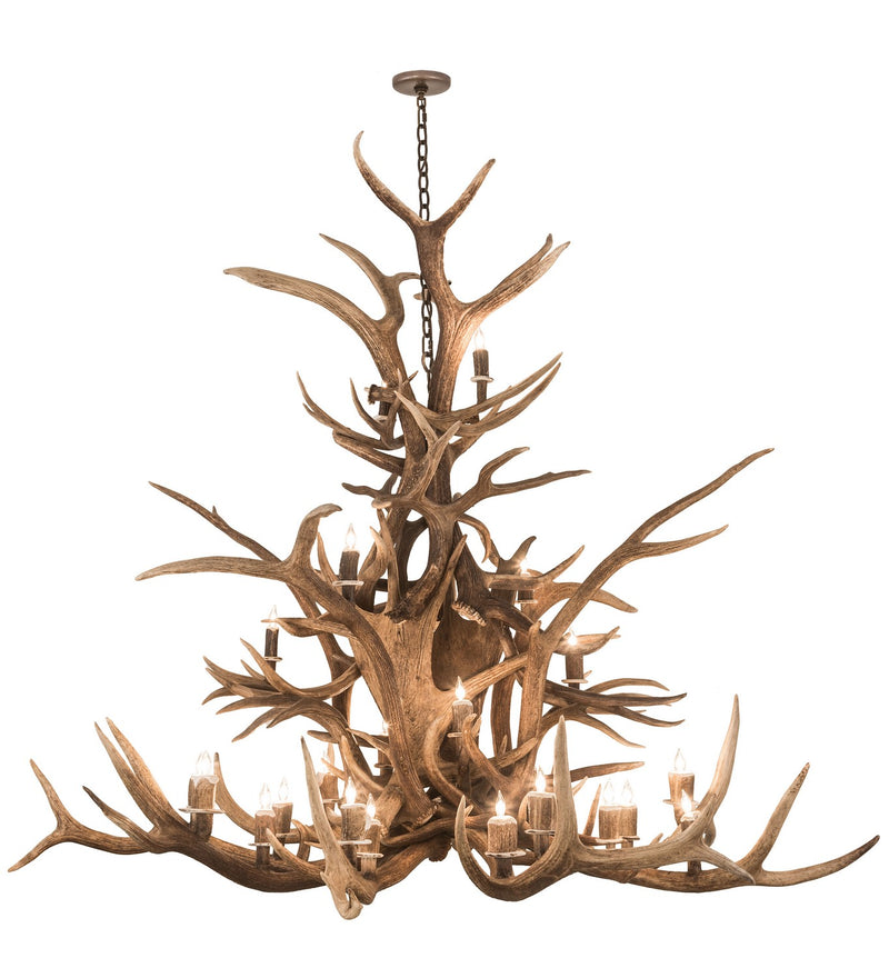 Meyda Tiffany 200433 24 Light Chandelier, Antique Copper