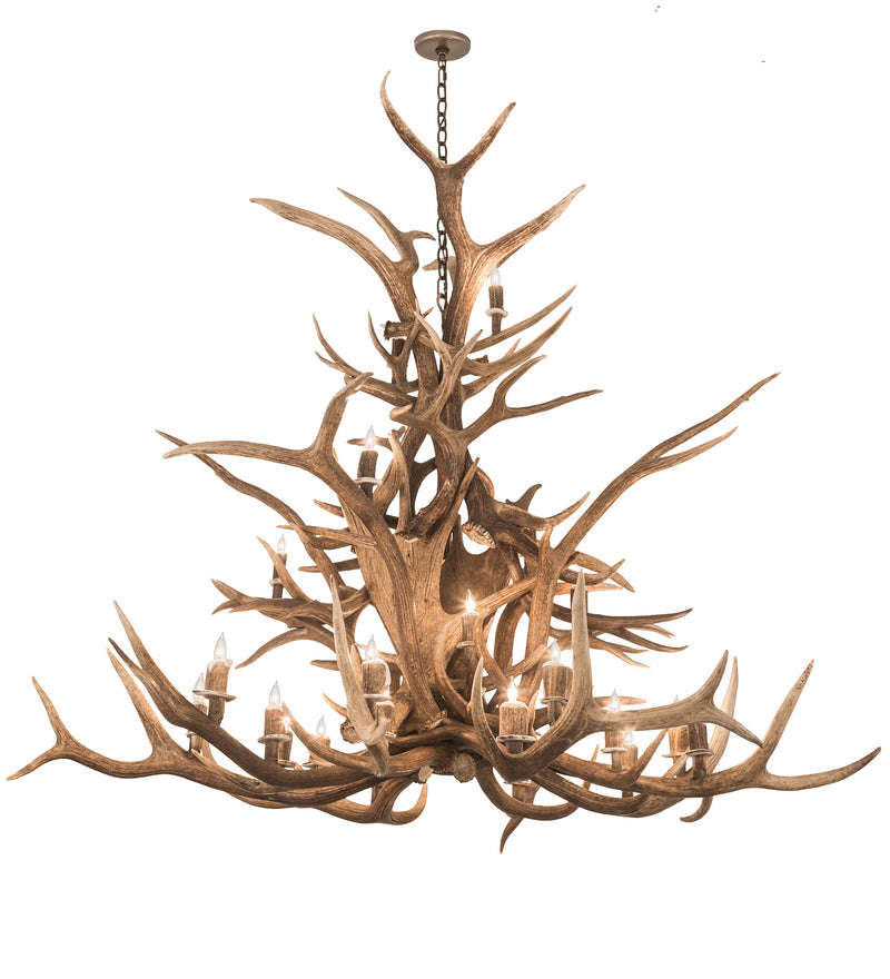 Meyda Tiffany 200433 24 Light Chandelier, Antique Copper