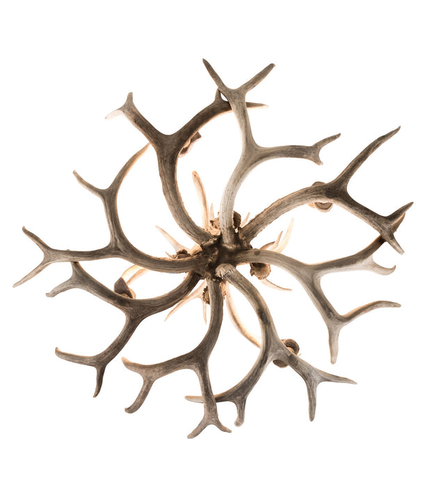 Meyda Tiffany 200455 Four Light Chandelier, Antique Copper