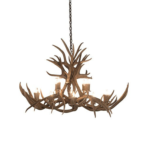 Meyda Tiffany 200459 Ten Light Chandelier, Antique Copper