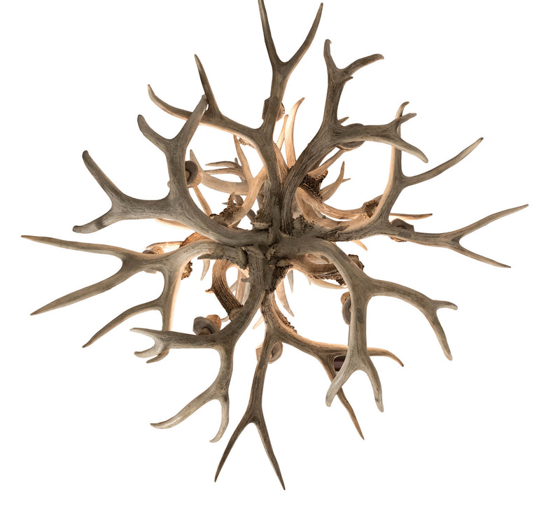 Meyda Tiffany 200465 Eight Light Chandelier, Antique Copper
