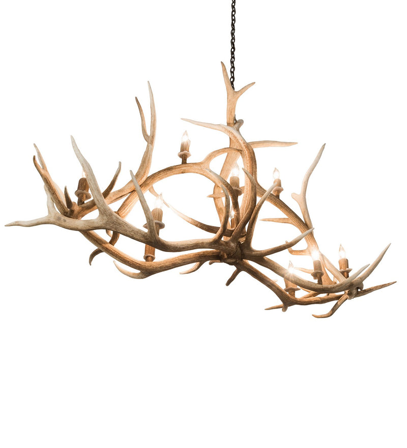 Meyda Tiffany 200467 Ten Light Chandelier, Antique Copper