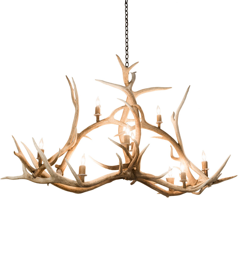 Meyda Tiffany 200467 Ten Light Chandelier, Antique Copper