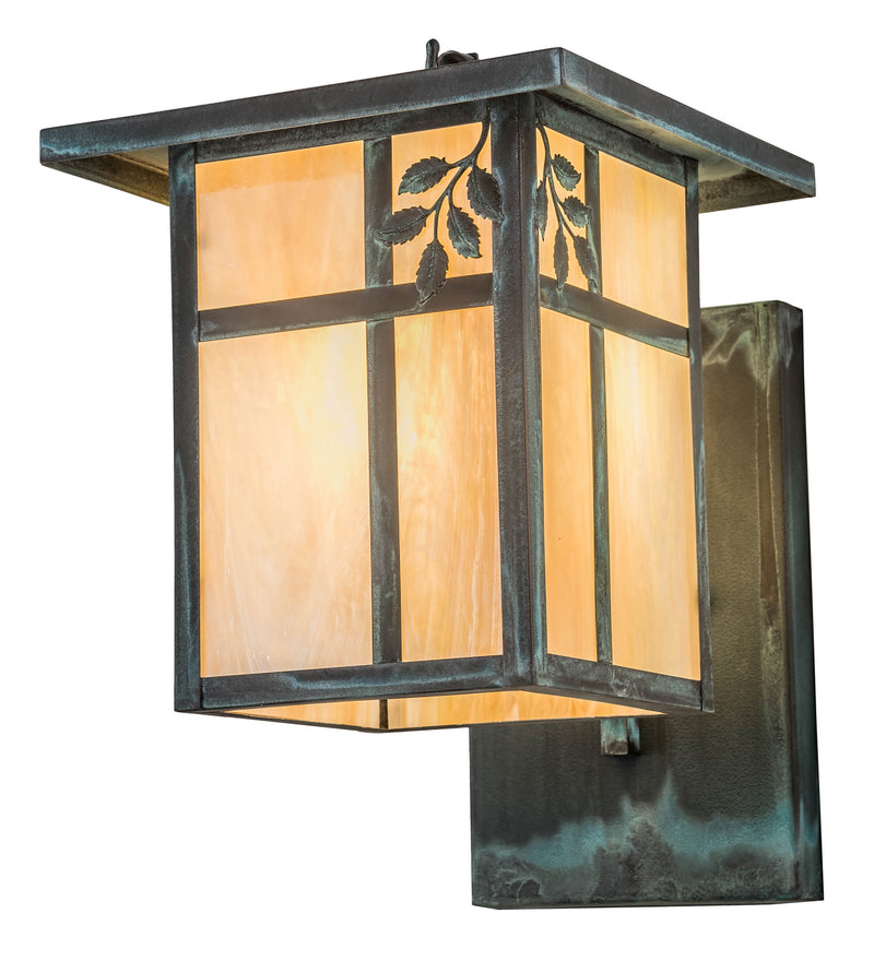 Meyda Tiffany 53703 One Light Wall Sconce, Verdigris
