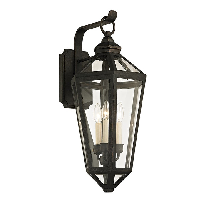 Troy Lighting B6373-VBZ Three Light Wall Lantern, Vintage Bronze
