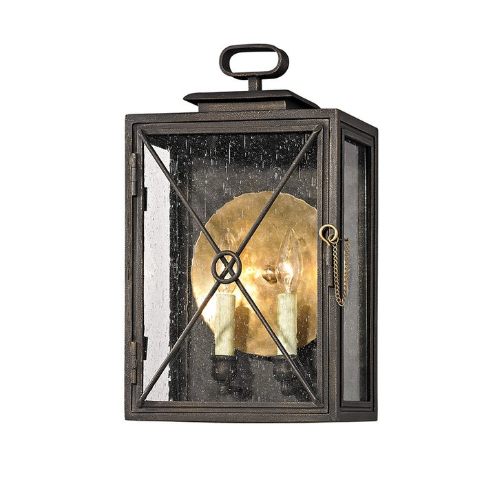 Troy Lighting B6443-VBZ Two Light Wall Lantern, Vintage Bronze
