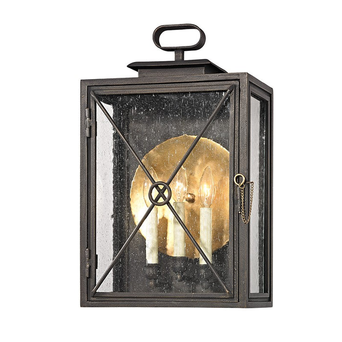 Troy Lighting B6444-VBZ Three Light Wall Lantern, Vintage Bronze