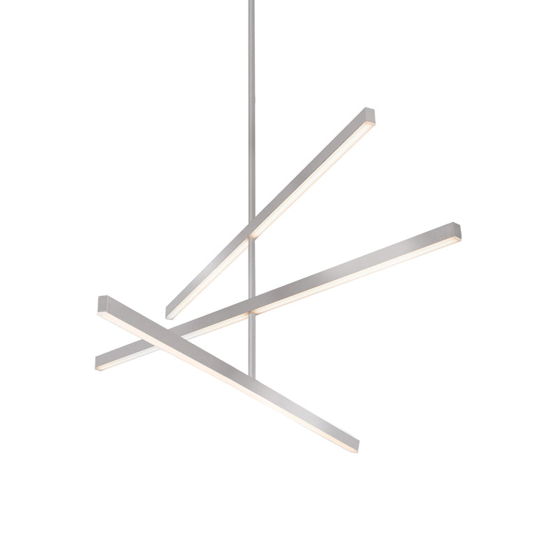 Kuzco Lighting CH10345-BN LED Chandelier, Brushed Nickel