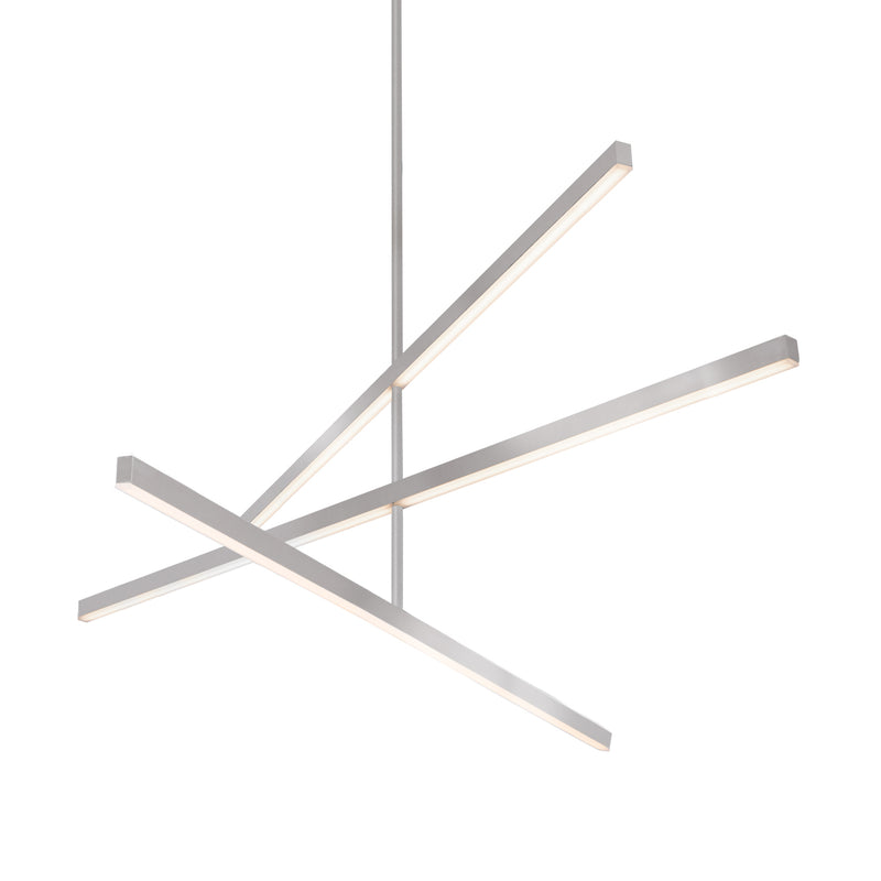 Kuzco Lighting CH10356-BN LED Chandelier, Brushed Nickel